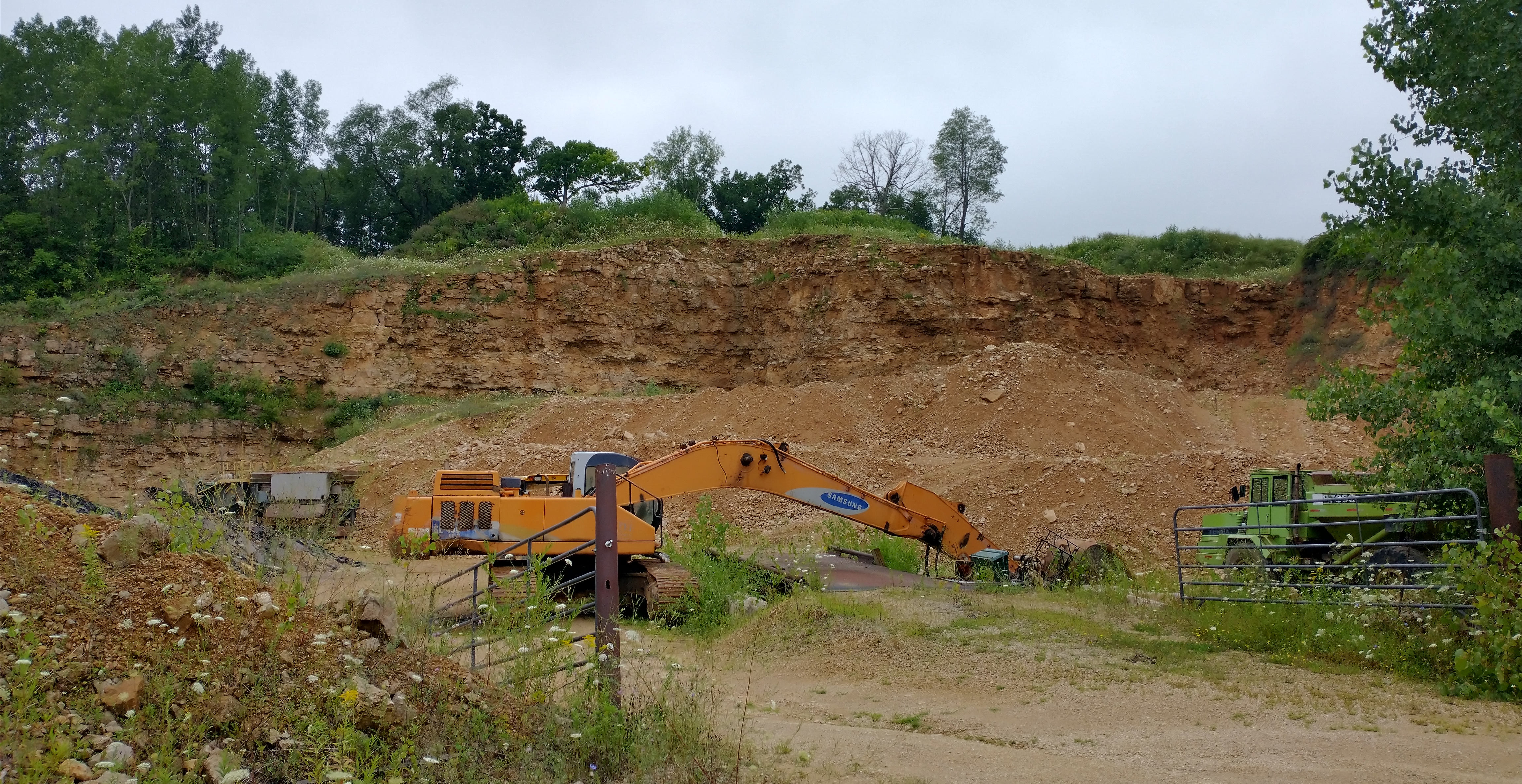 Quarry on County Highway T